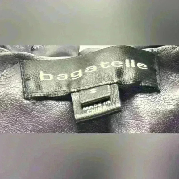 Like New condition, Bagatelle size small, women’s purple vegan leather jacket. - Picture 13 of 13